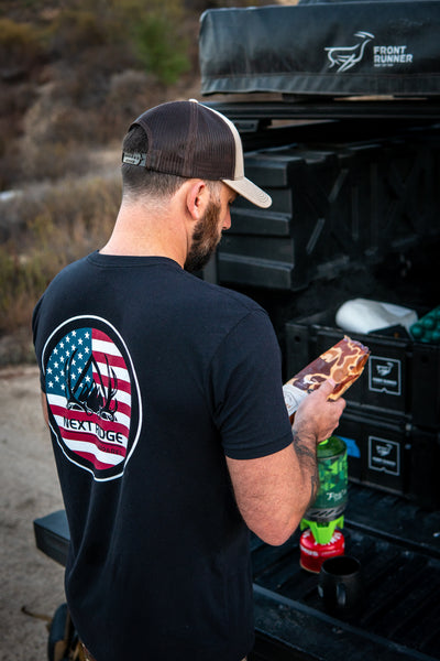 TRUCKER: Old Man Trucker | Essential T-Shirt